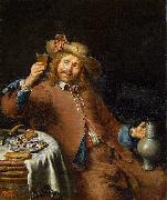 Breakfast of a Young Man Pieter Cornelisz. van Slingelandt